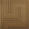 Ekena Millwork 19 5/8in. W x 19 5/8in. H Geometric EnduraWall Decorative 3D Wall Panel Covers 2.67 Sq. Ft. WP20X20GMCGH - alternate 1